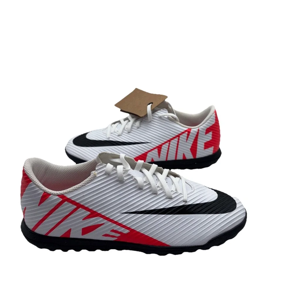Nike Mercurial Vapor 15 Club Fg/Mg Bright Crimson-White-Black Sz‎ 5.5 DJ5968 600